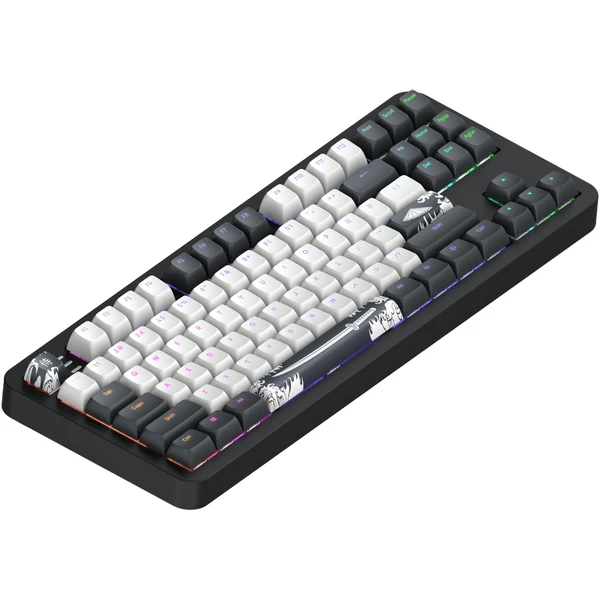 Dark Project ALU87B Bushido mechanická klávesnica (US) - Klávesnice - Obrázok O4IA000O01