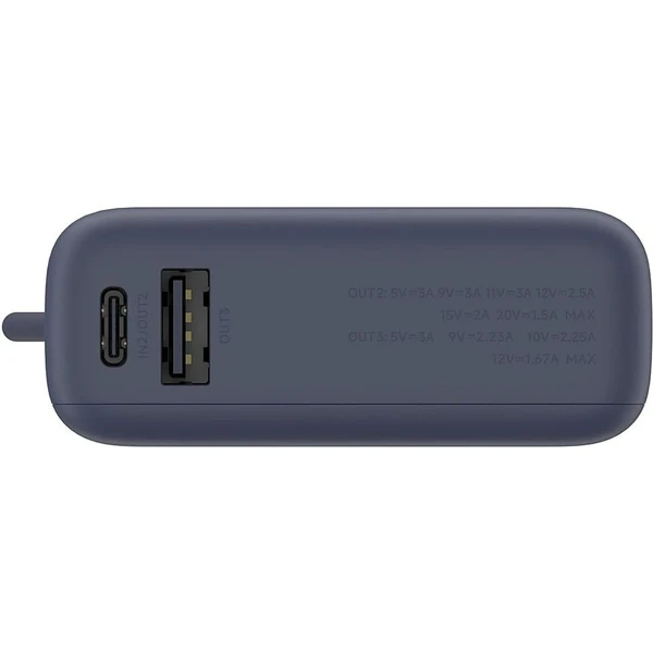 Xiaomi 33W Power Bank 10000mAh powerbanka s káblom modrá - Powerbanky - Obrázok O5ED000K01