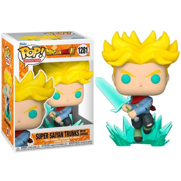 Funko POP! #1281 Animácia: Dragon Ball- Super Saiyan Trunks w/Spirit Sword - Funko POP! - Hlavný obrázok