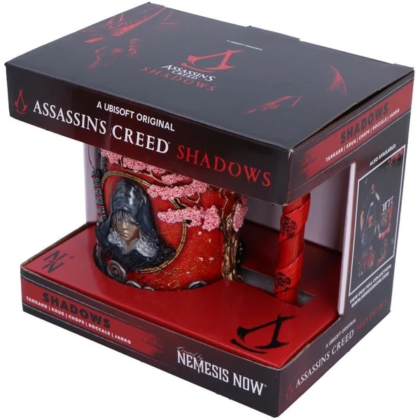 Korbel Nemesis Now Assassin Creed: Shadows 14,5 cm - Hrnčeky - Obrázok O7QE000N01