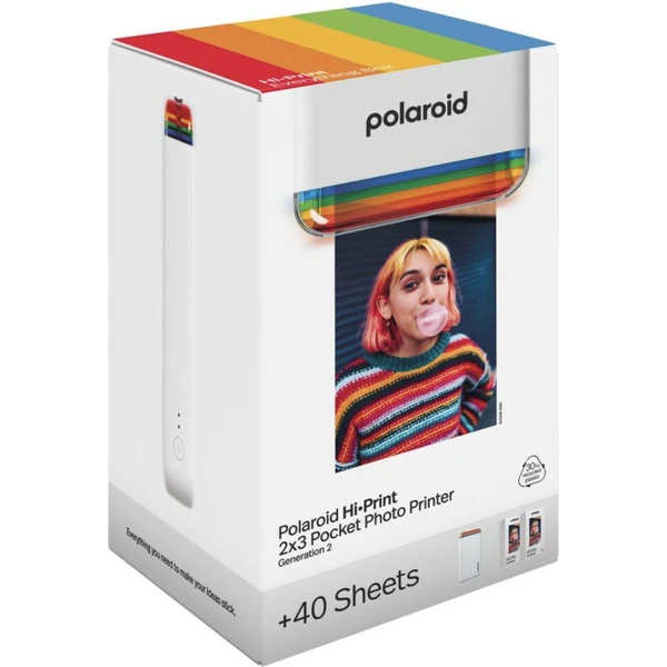 Polaroid Hi-Print Gen 2 tlačiareň E-box biela - Tlačiarne - Obrázok O914000L01