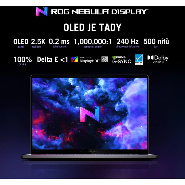 ASUS ROG Zephyrus G16 (GU605MY-NEBULA026W) sivý - Notebooky - Obrázok OB34000L01