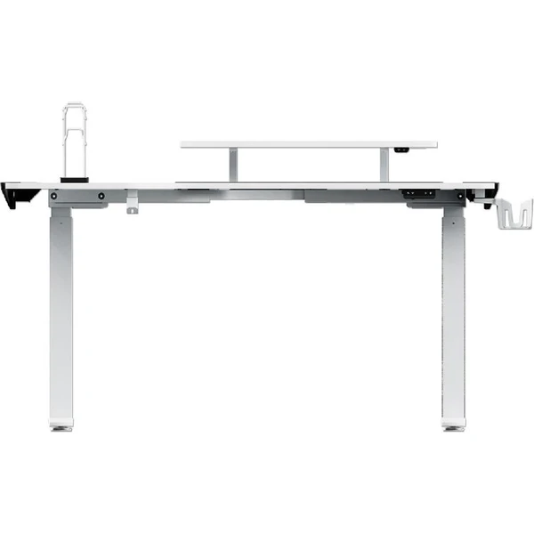 ULTRADESK WINGER rohový herný stôl WINGER s RGB podsvietením biely - Stoly - Obrázok OEP0G00101