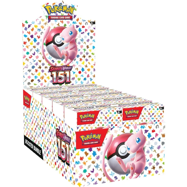 Pokémon TCG: Scarlet & Violet 151 - Booster Bundle - Pokémon karty - Obrázok OG66G00101