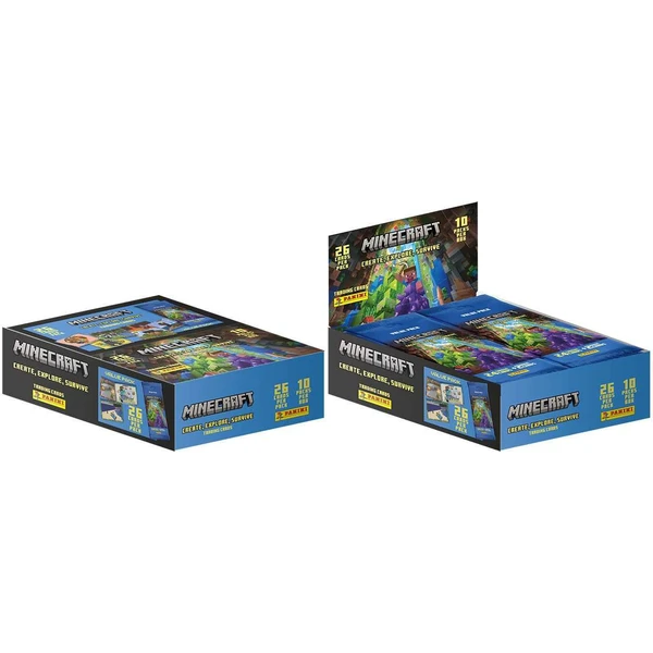Panini Minecraft 3 - Fatpack - Zberateľské karty a nálepky - Obrázok OL88000701