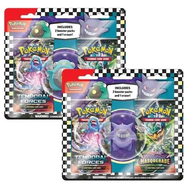 Pokémon TCG: Back to School 2024 - 2 Blister Booster s gumou - Pokémon karty - Hlavný obrázok