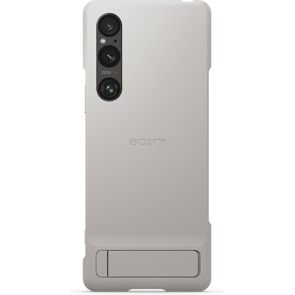 Sony Stand Cover kryt Xperia 1 V 5G sivý
