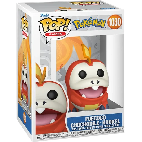 Funko POP! #1030 Games: Pokémon - Fuecoco - Funko POP! - Obrázok P3DE000L01