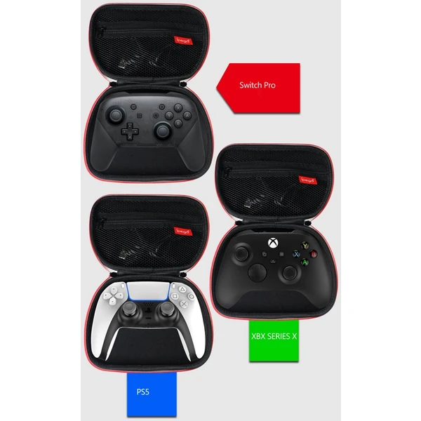 iPega P5010 púzdro pre Herné Ovládač Xbox/PS5/PS4/N-Switch čierne - Puzdra - Obrázok P3KN100501