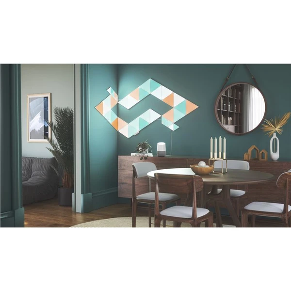 Nanoleaf Shapes Triangles Expansion Pack (3 ks) inteligentné modulárne osvetlenie - Inteligentné osvetlenie - Obrázok P453000501