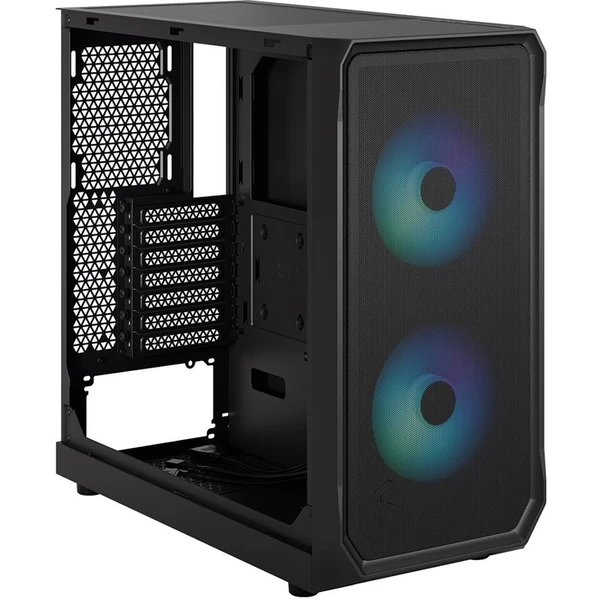Fractal Design Focus 2 RGB Black TG Clear Tint - Počítačové skrine - Obrázok P4M4000O01
