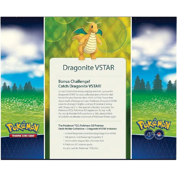Pokémon TCG: Pokémon GO Premier Deck Holder Collection - Dragonite VSTAR - Pokémon karty - Obrázok P7HXF00101