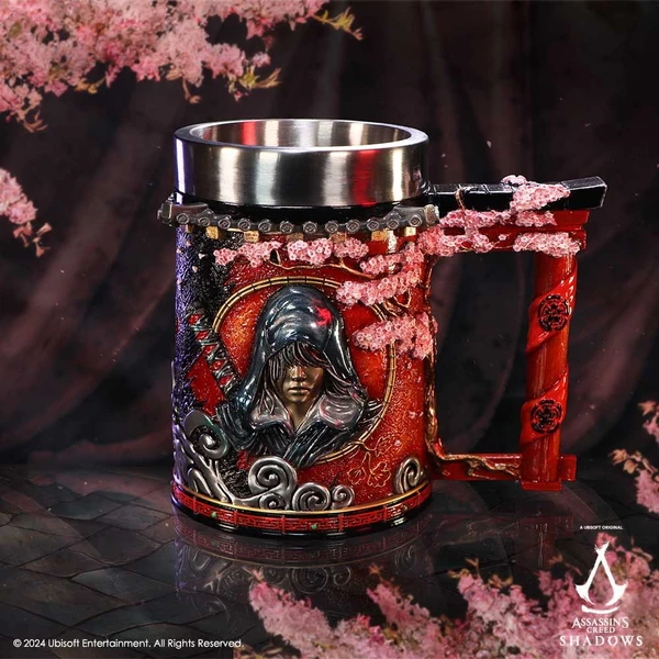 Korbel Nemesis Now Assassin Creed: Shadows 14,5 cm - Hrnčeky - Obrázok P7QE000N01