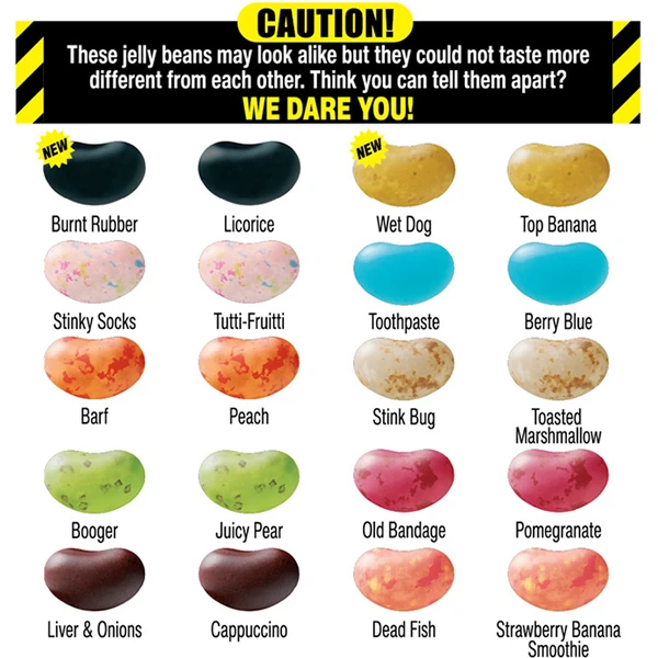 Jelly Beans BeanBoozled 7. edícia (krabička) 45g - Cukrovinky - Obrázok P82H000L01