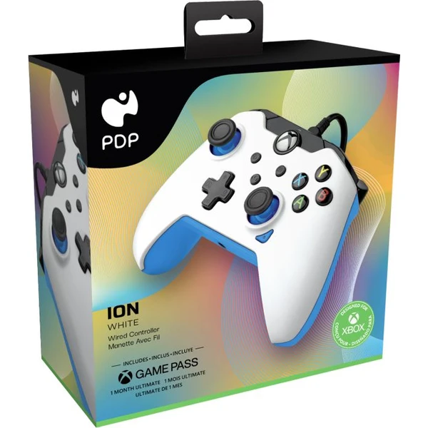 PDP XS/XO/PC Wired Controller pre Xbox Series X - Ion White - Herné ovládače - Obrázok P8AWF00101