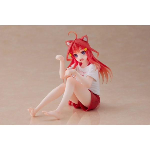 Soška The Quintessential Quintuplets: Desktop Cute - Itsuki Nakano (Cat Roomwear Ver.) - Sochy a sošky - Obrázok PFL3000N01