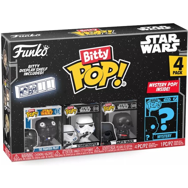 E-shop Funko Bitty POP! Star Wars - Darth Vader 4 pack