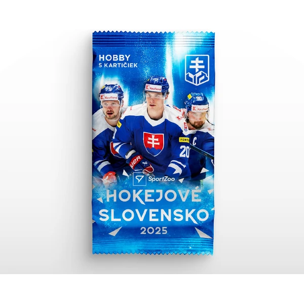 Hokejové karty SportZoo Hokejové Slovensko 2025 - Hobby box - Hokejové karty - Obrázok Q04G000N01