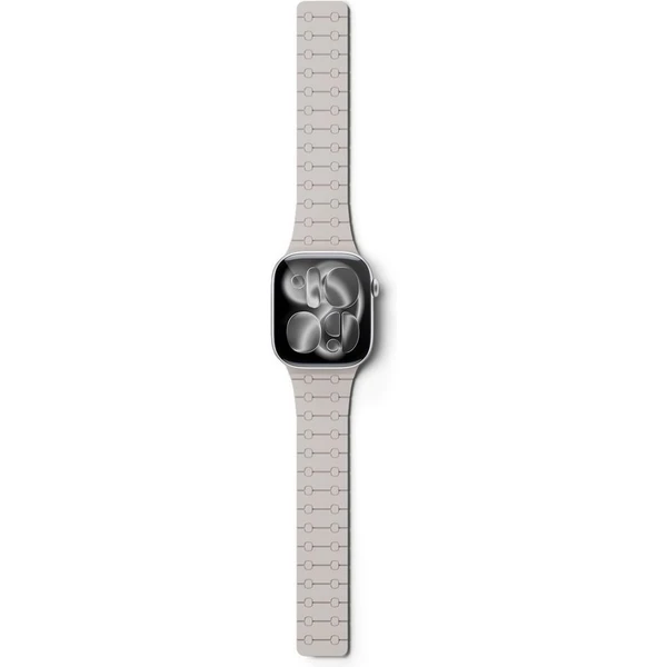 Epico Magnetic+ silikónový remienok pre Apple Watch 49/46/45/44/42mm hviezdne biely - Remienky - Obrázok Q0SJ000K01