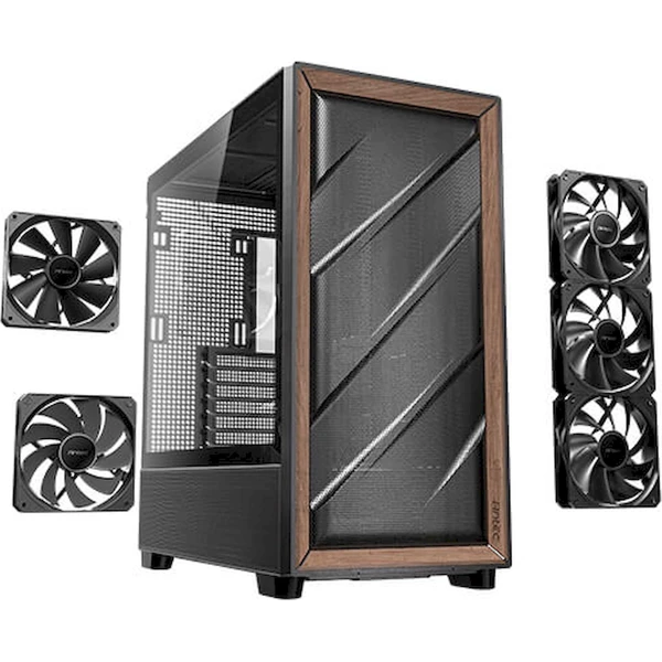 Antec Flux čierna - Počítačové skrine - Obrázok Q23P000K01