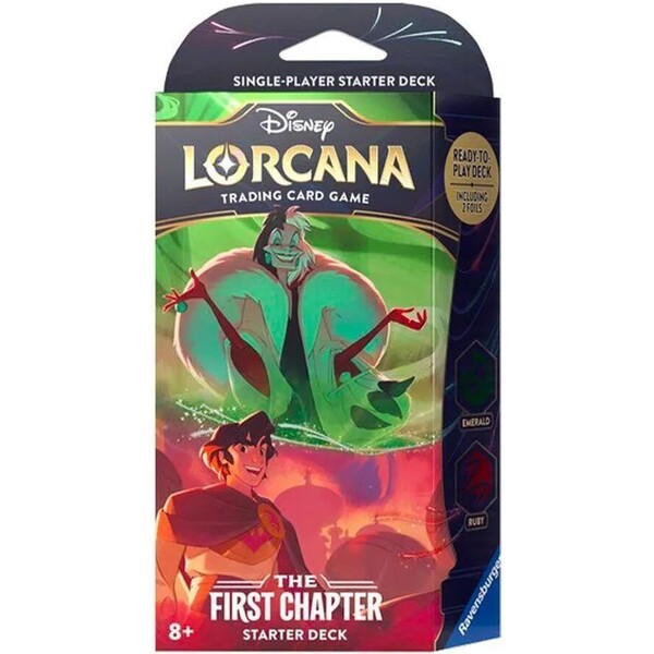 E-shop Disney Lorcana: First Chapter - Starter Deck Emerald & Ruby