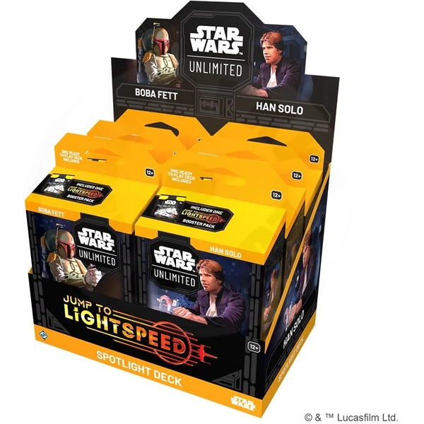 Star Wars: Unlimited - Jump to Lightspeed Spotlight Deck - Star Wars TCG - Obrázok Q2SE000L01