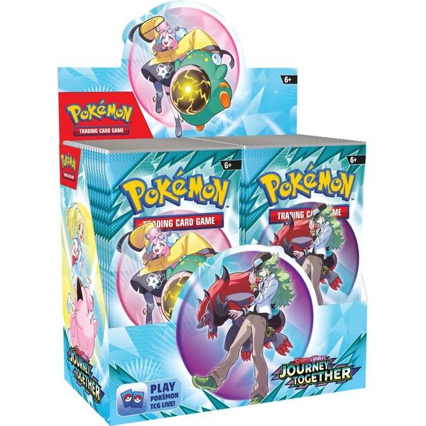 Pokémon TCG: SV09 Journey Together - Enhanced Booster Box (36 booster + Reshiram karta) - Pokémon karty - Obrázok Q34D000K01