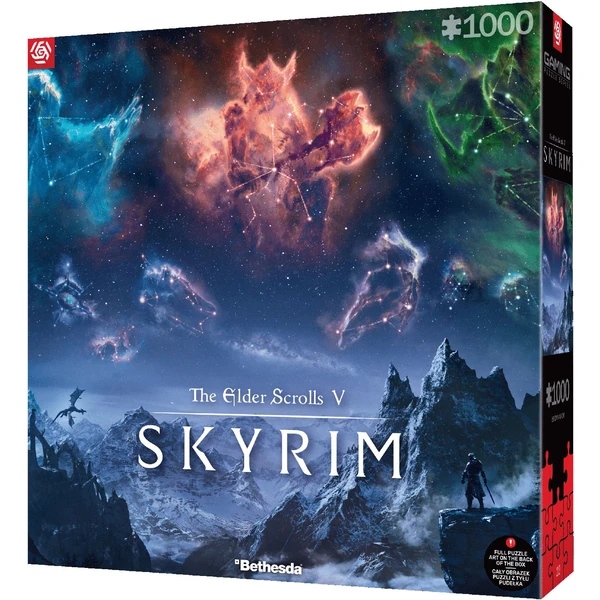 Gaming Puzzle: The Elder Scrolls V – Skyrim (1000) - Puzzle - Obrázok Q3I2000P01
