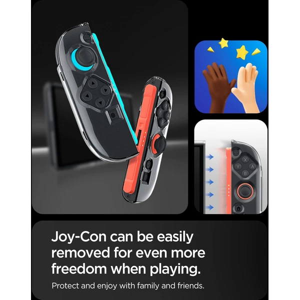 Spigen Air Fit puzdro Nintendo Switch 2 číre - Puzdra - Obrázok Q4QF000L01