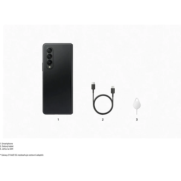 Samsung Galaxy Z Fold3 5G 12GB/256GB čierna - Mobilné telefóny - Obrázok Q5PX000501