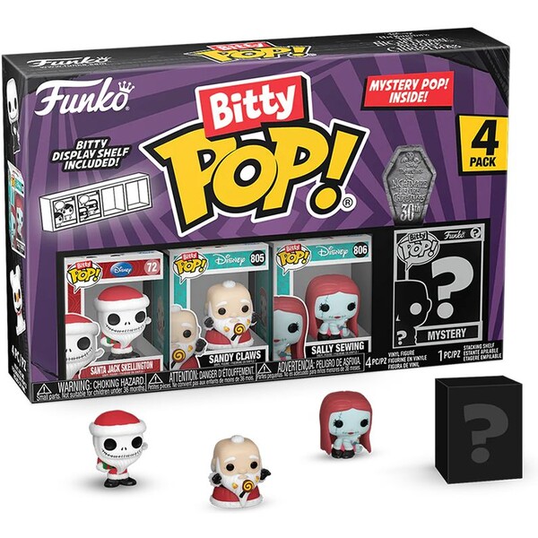 E-shop Funko Bitty POP! Disney: TNBC- Santa Jack 4 pack