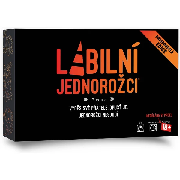 Labilní jednorožci: Prisprostlá edícia - Kartové hry - Hlavný obrázok