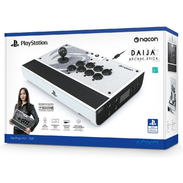 Nacon Daija Arcade Stick arkádový ovládač pre PS4/PS5 - Joysticky - Obrázok QCMS100501