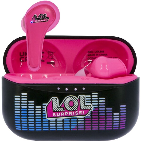 E-shop OTL bezdrôtové slúchadlá do uší TWS LOL Surprise! čierna/ružová