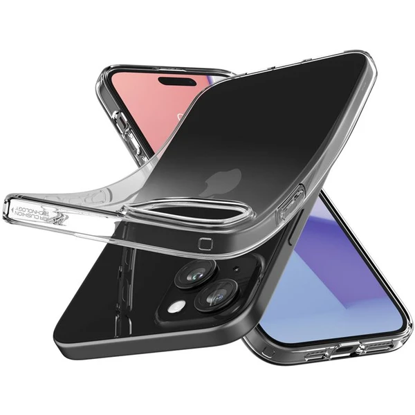 Spigen Liquid Crystal kryt iPhone 15 číry - Puzdra - Obrázok QJY8000601