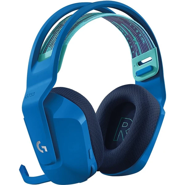 Logitech G733 LIGHTSPEED bezdrátová herní sluchátka 7.1 modrá - Slúchadlá - Obrázok R23V000501