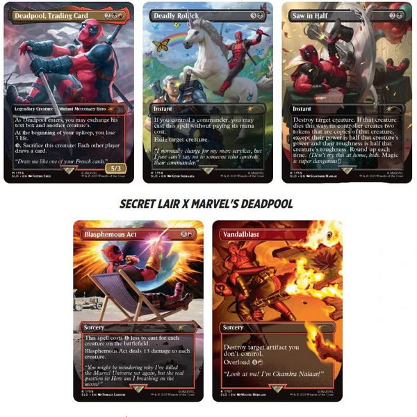 MTG - Secret Lair x Marvel 6 Nonfoil - EN - MTG karty - Hlavný obrázok