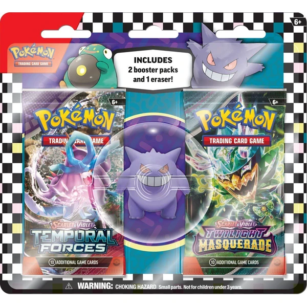 Pokémon TCG: Back to School 2024 - 2 Blister Booster s gumou - Pokémon karty - Obrázok R2H7000L01
