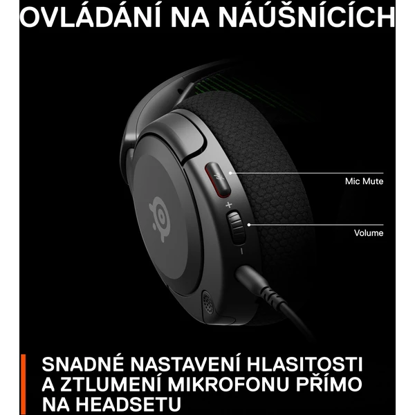 SteelSeries Arctis Nova 1 biela X - Slúchadlá - Obrázok R3FJ300401