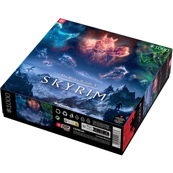 Gaming Puzzle: The Elder Scrolls V – Skyrim (1000) - Puzzle - Obrázok R3I2000P01