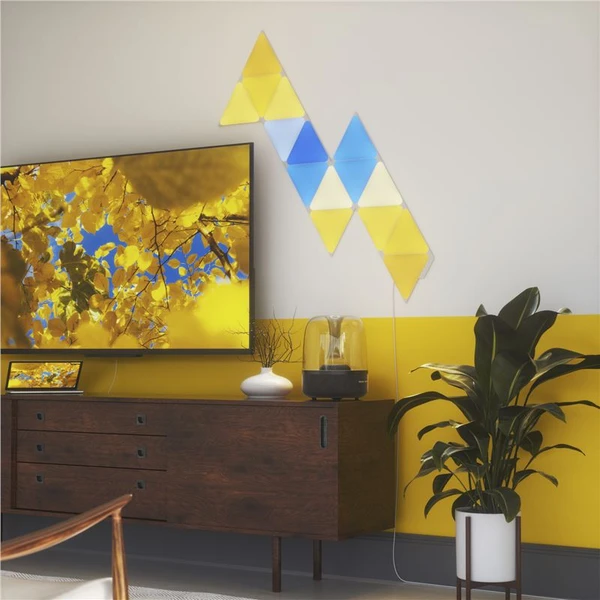 Nanoleaf Shapes Triangles Expansion Pack (3 ks) inteligentné modulárne osvetlenie - Inteligentné osvetlenie - Obrázok R453000501