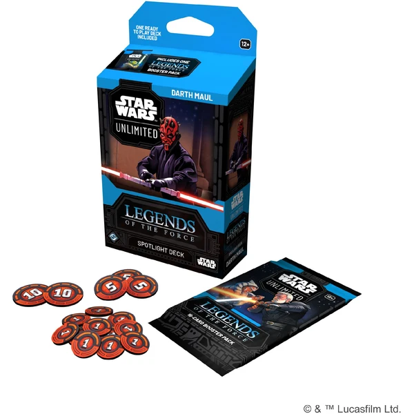 Star Wars: Unlimited 05 - Legends of the Force - Spotlight Deck - Star Wars TCG - Obrázok R4EE000K01