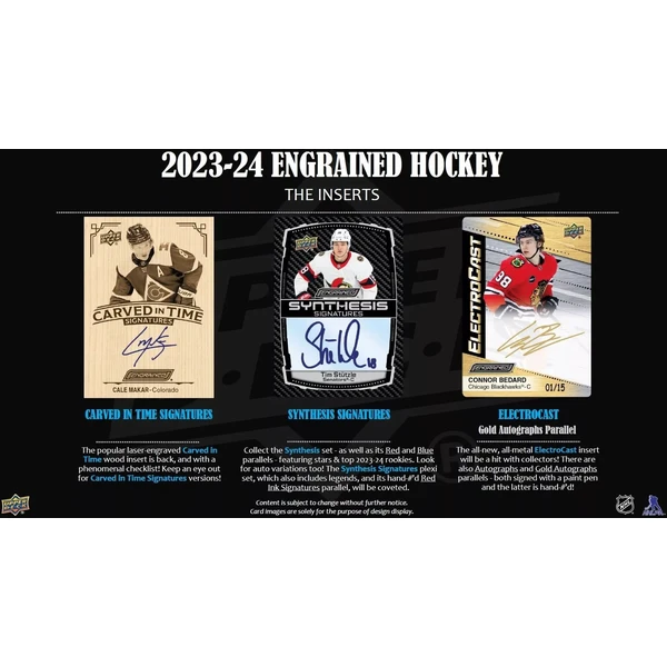 Hokejové karty 2023-24 Upper Deck Engrained Hockey Hobby Box - Hokejové karty - Obrázok R7IB000N01