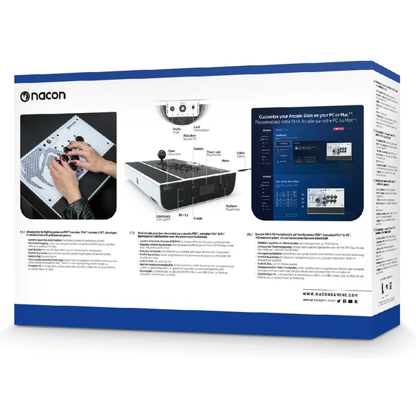 Nacon Daija Arcade Stick arkádový ovládač pre PS4/PS5 - Joysticky - Obrázok RCMS100501
