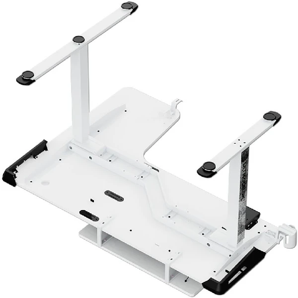 ULTRADESK WINGER rohový herný stôl WINGER s RGB podsvietením biely - Stoly - Obrázok REP0G00101