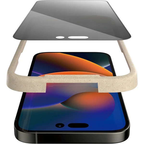 PanzerGlass™ Ultra-Wide Fit Privacy iPhone 14 Pro Max s inštalačným rámčekom - Ochranné fólie a sklo - Obrázok RHKG100501