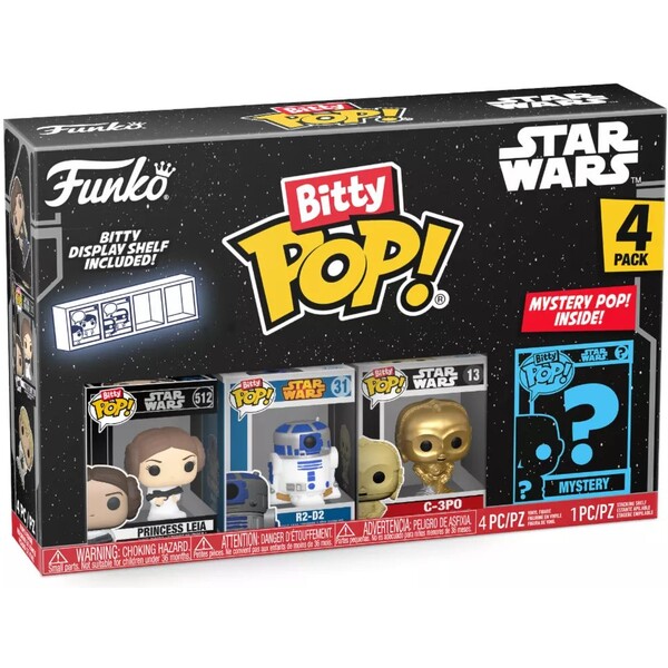 E-shop Funko Bitty POP! Star Wars - Leia 4 pack