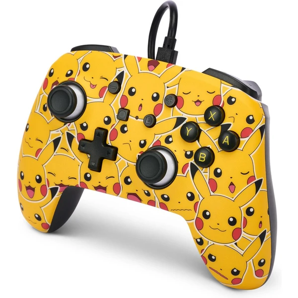 PowerA Enhanced Wired Controller pre Nintendo Switch – Pikachu Moods - Herné ovládače - Obrázok RUVM300401