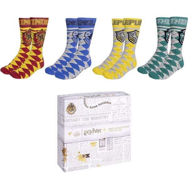 E-shop Cerda ponožky - Harry Potter 36/41 (4 páry)