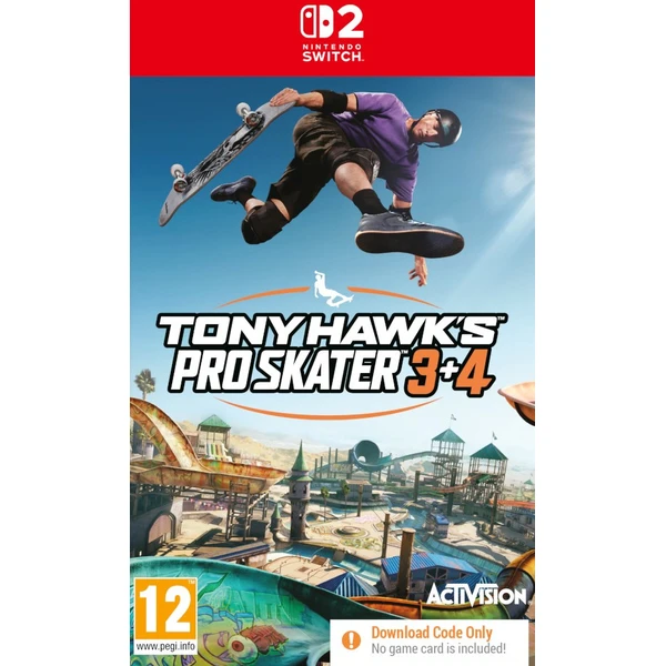 Tony Hawk's Pro Skater 3 + 4 (Code in Box) (Switch 2) - Hry na Nintendo Switch 2 - Hlavný obrázok